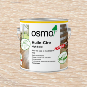 huile cire colorée blanc 3040 2,5l