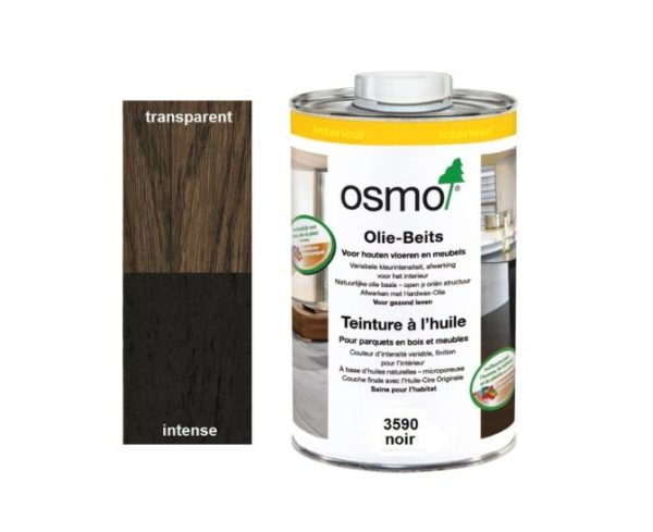 noire | teinture à l'huile osmo 3590 1l