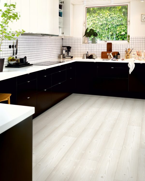 sensation planche moderne pin blanc brossé 03373 pergo