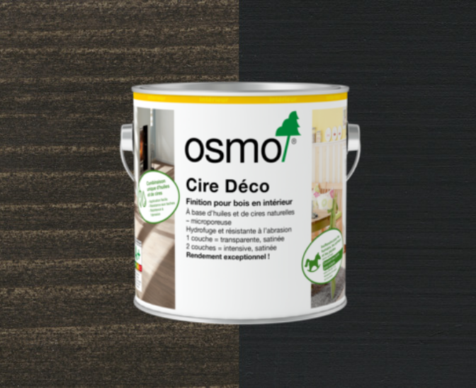 Cire déco Noir 3169 OSMO 0.375L