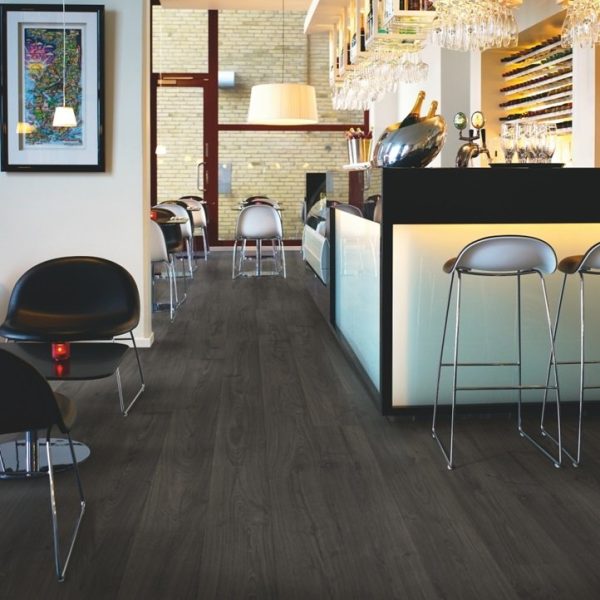 Sensation PLANCHE MODERNE CHENE POIVRE NOIR 03869 PERGO