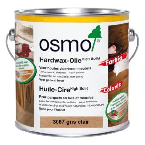 Huile Cire colorée Gris Clair OSMO