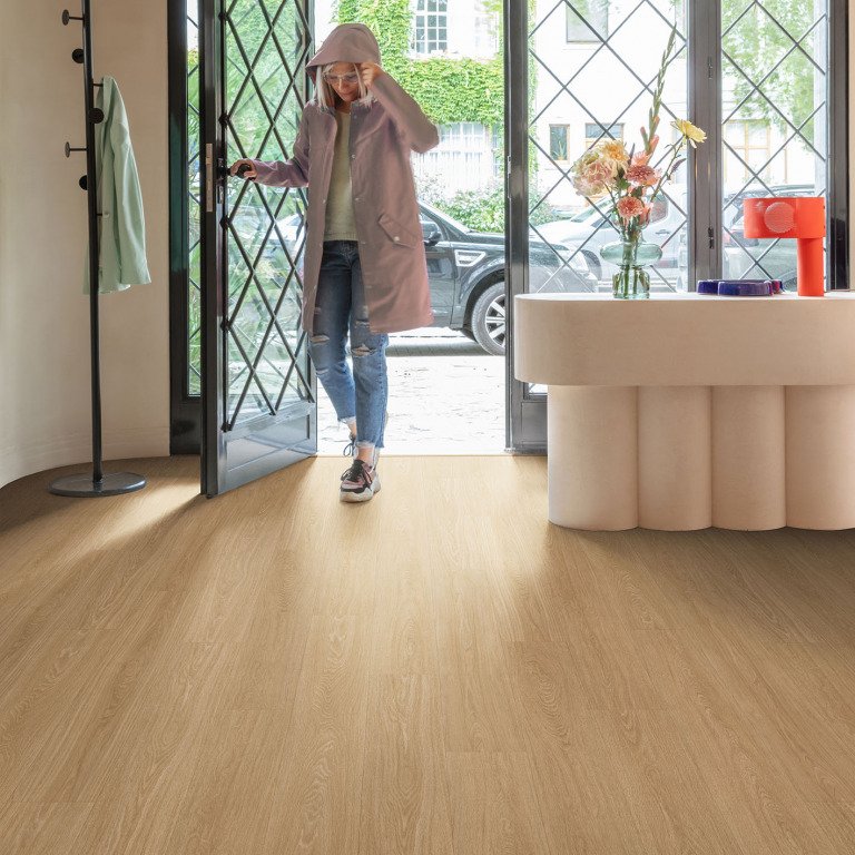 PARQUET VINYLE FLOORIFY PEACH CANNELÉ F058
