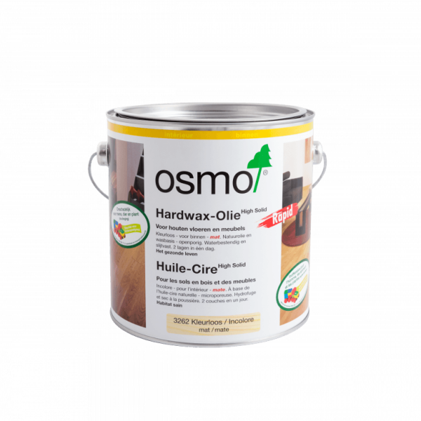 Huile cire OSMO séchage rapide mat 3262 2,5L