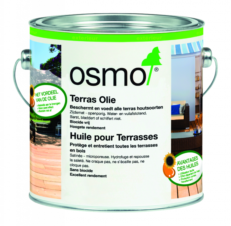 Huile pour terrasse Teck Incolore 007 2.5L