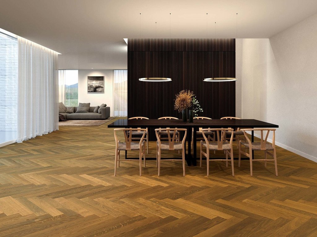 Parquet chêne MONET Bâton rompu