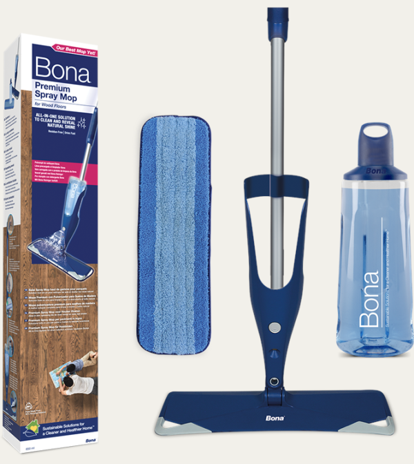 balai bona premium spray mop pour parquets vernis