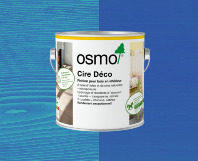 Cire déco Bleue 3125 OSMO 0.375L